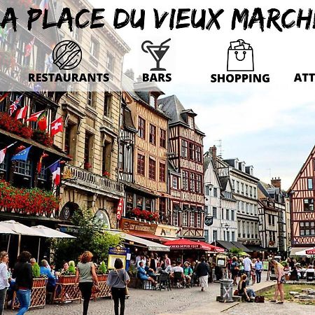 Appartamento Cosy'Appart - Le Tiny Rouen Esterno foto