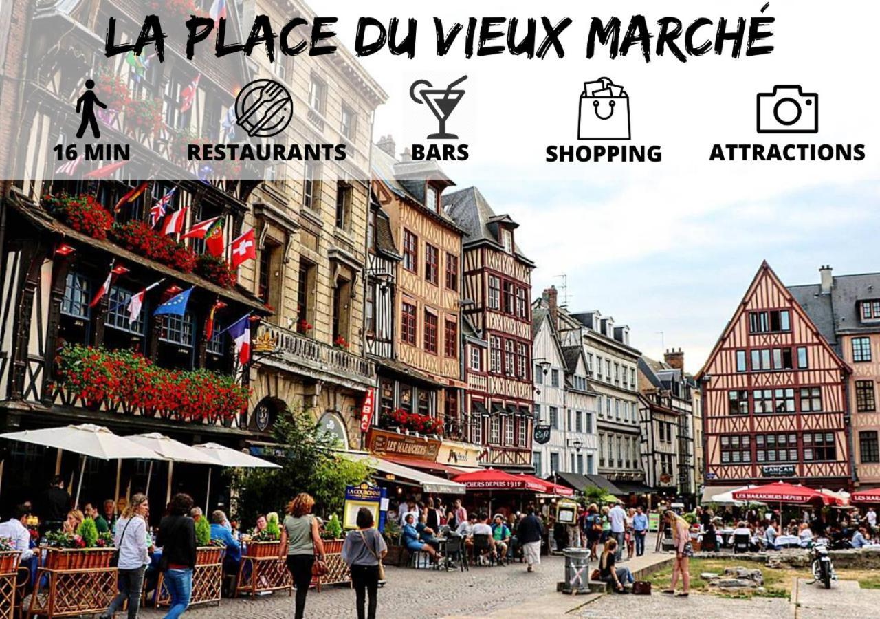 Appartamento Cosy'Appart - Le Tiny Rouen Esterno foto