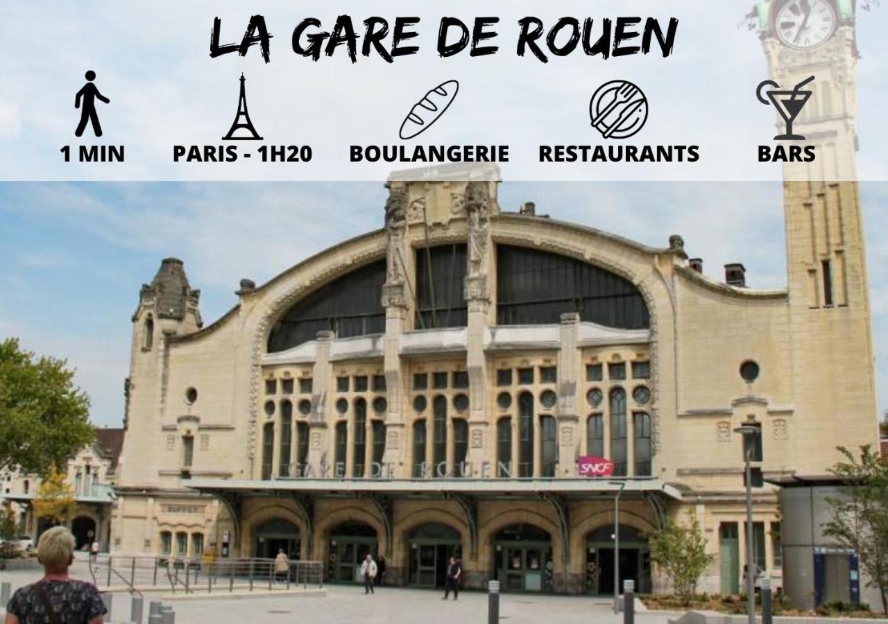Appartamento Cosy'Appart - Le Tiny Rouen Esterno foto