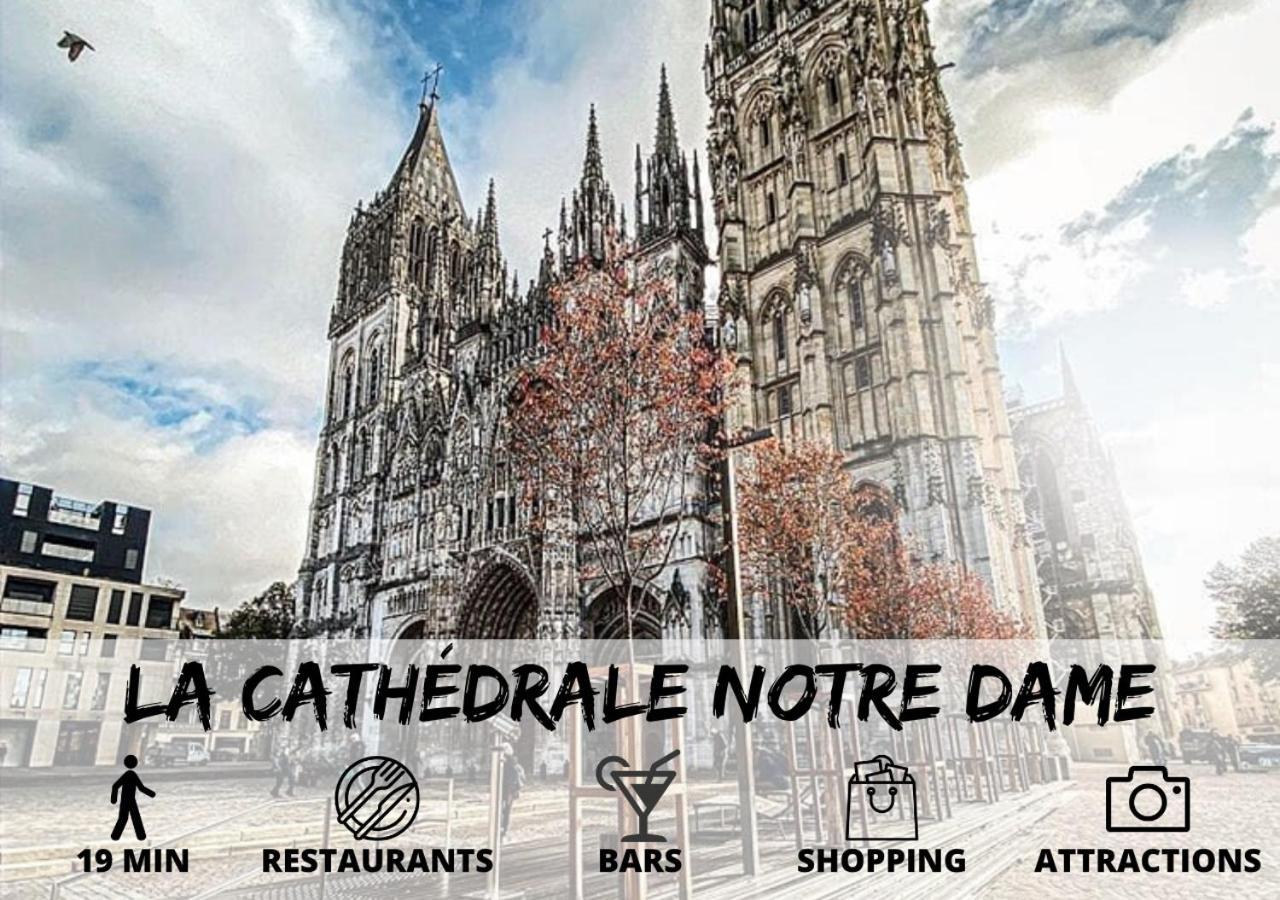 Appartamento Cosy'Appart - Le Tiny Rouen Esterno foto